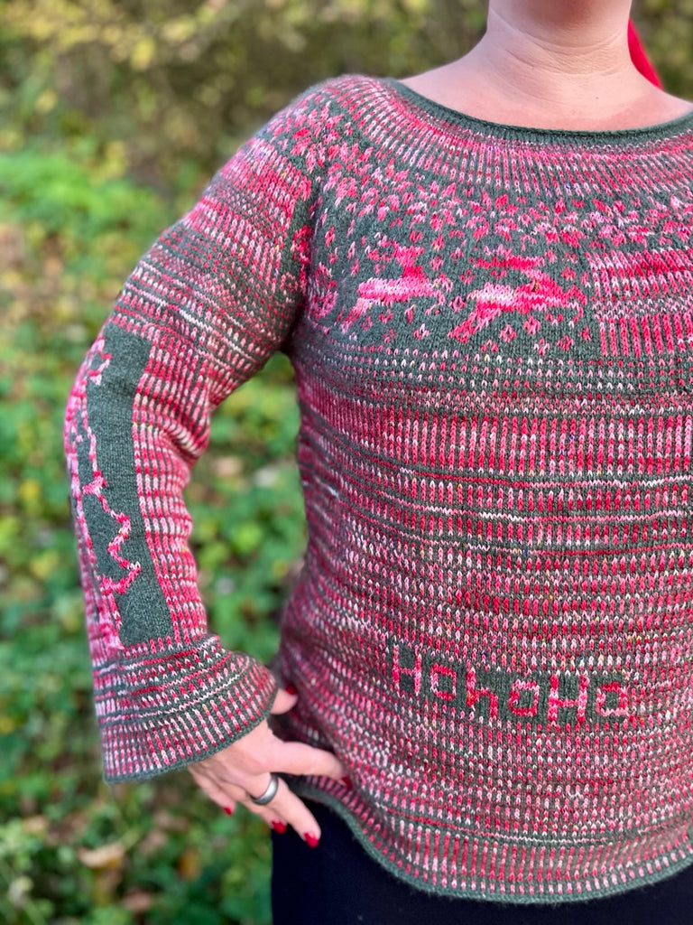 Punk Sweater Goes Xmas