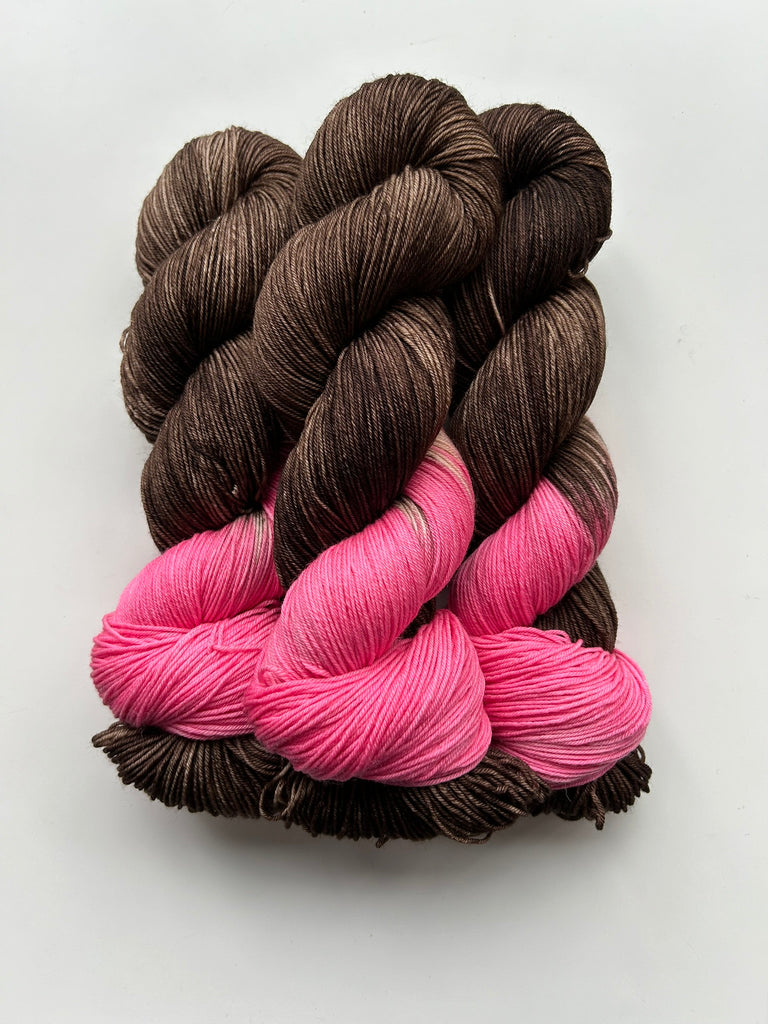 Fresa y chocolate | Float Shawl Kit
